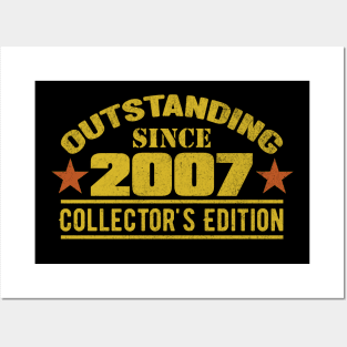 Outstanding Since 2007 Posters and Art